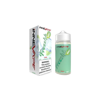 Innevape TFN Series E-Liquid 100mL (Freebase) | Fresh Mint Ice with packaging