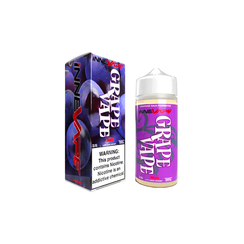 Innevape TFN Series E-Liquid 100mL (Freebase) | Grape Vape with packaging