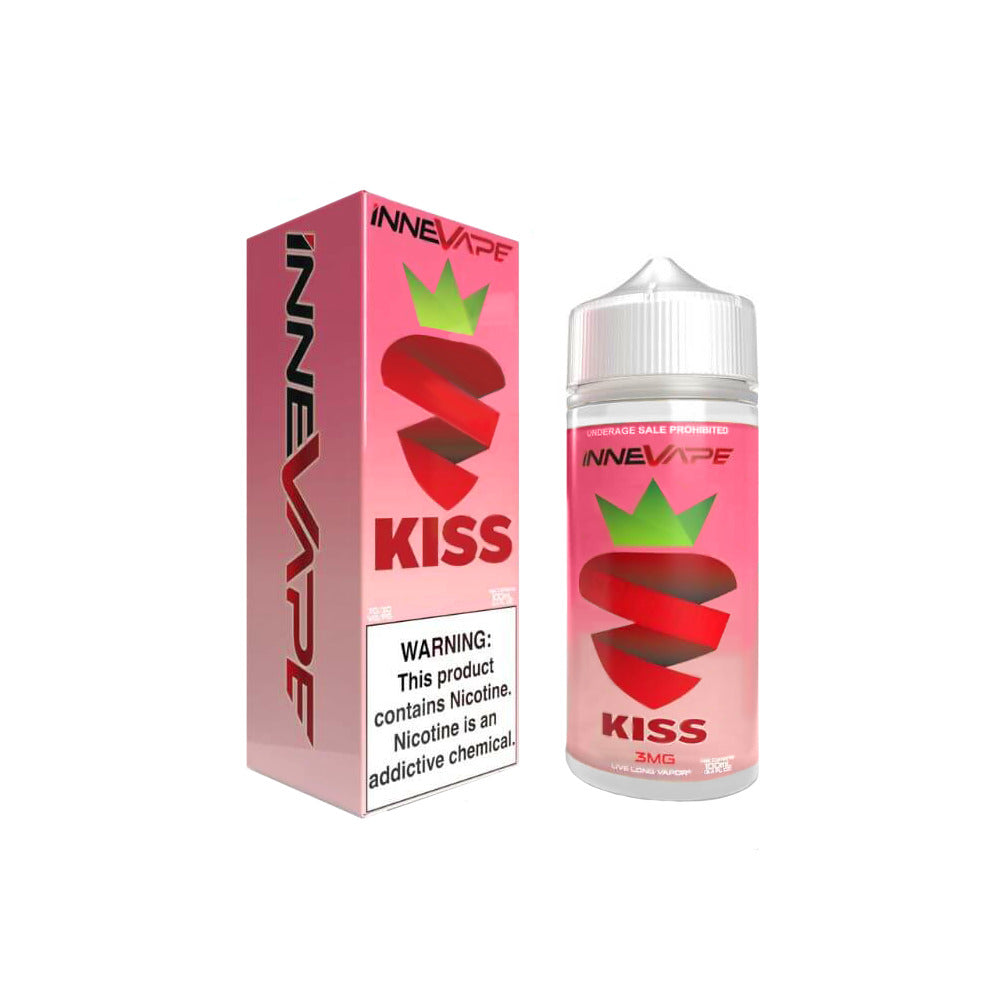 Innevape TFN Series E-Liquid 100mL (Freebase) | Strawberry Kiss Ice with packaging