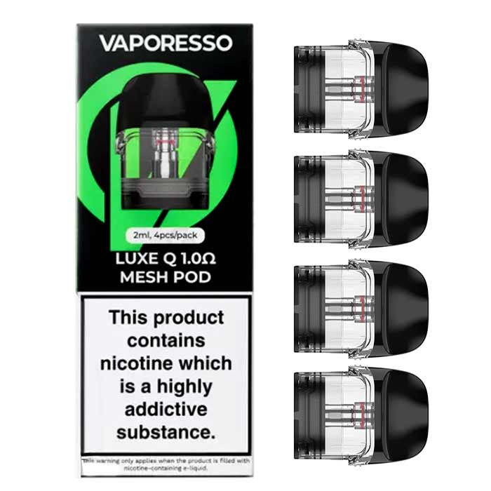 Vaporesso Luxe Q Pod (4-Pack) | 1.0ohm