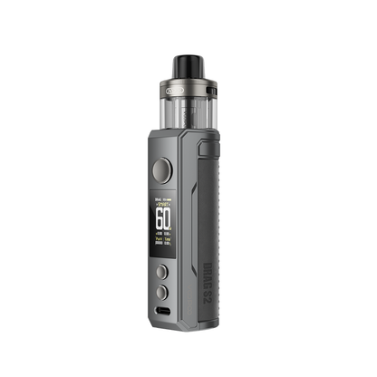 Voopoo Drag S2 60W Kit (Pod System) | Grey Metal