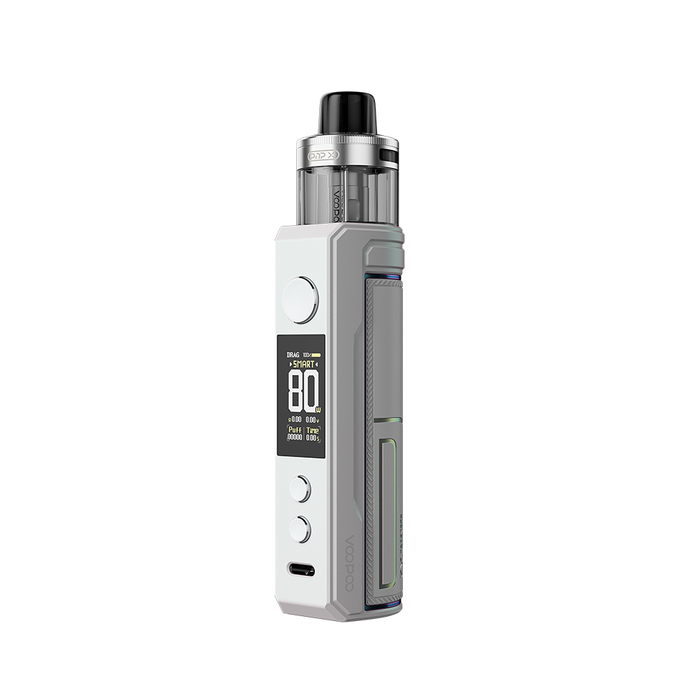 Voopoo Drag X2 80W Kit (Pod System) | Pearl White