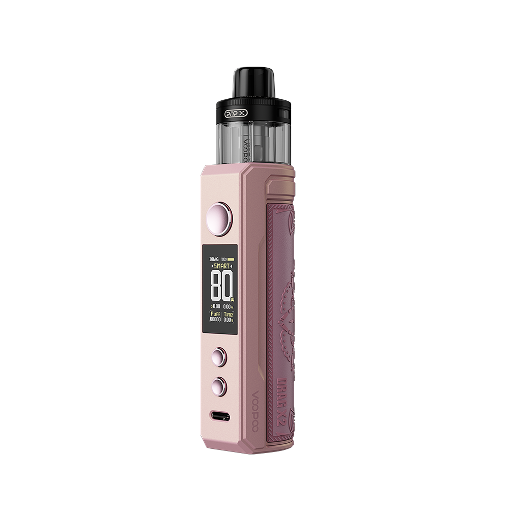 Voopoo Drag X2 80W Kit (Pod System) | Glow Pink