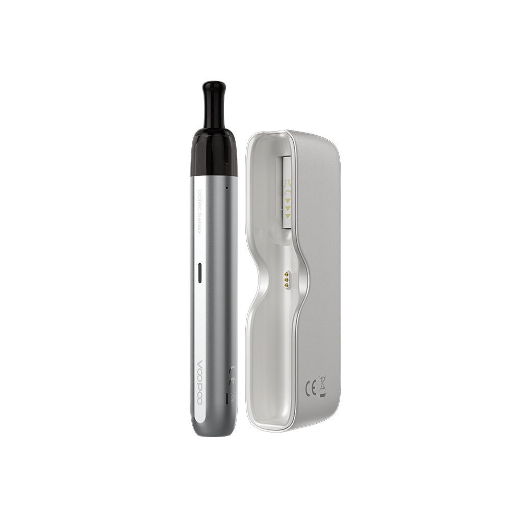 Voopoo Doric Galaxy Kit (Pod System + Power Bank) | Silver White