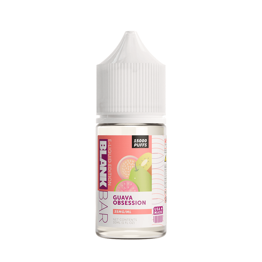 Blank Bar 15000 Puff Salt Series E-Liquid 30mL (Salt Nic) | Guava Obsession