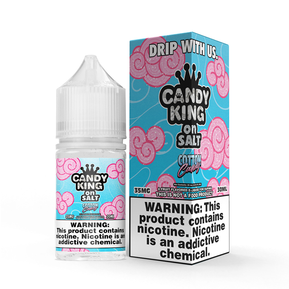 Candy King on Salt Series E-Liquid 30mL (Salt Nic) | Cotton Candy