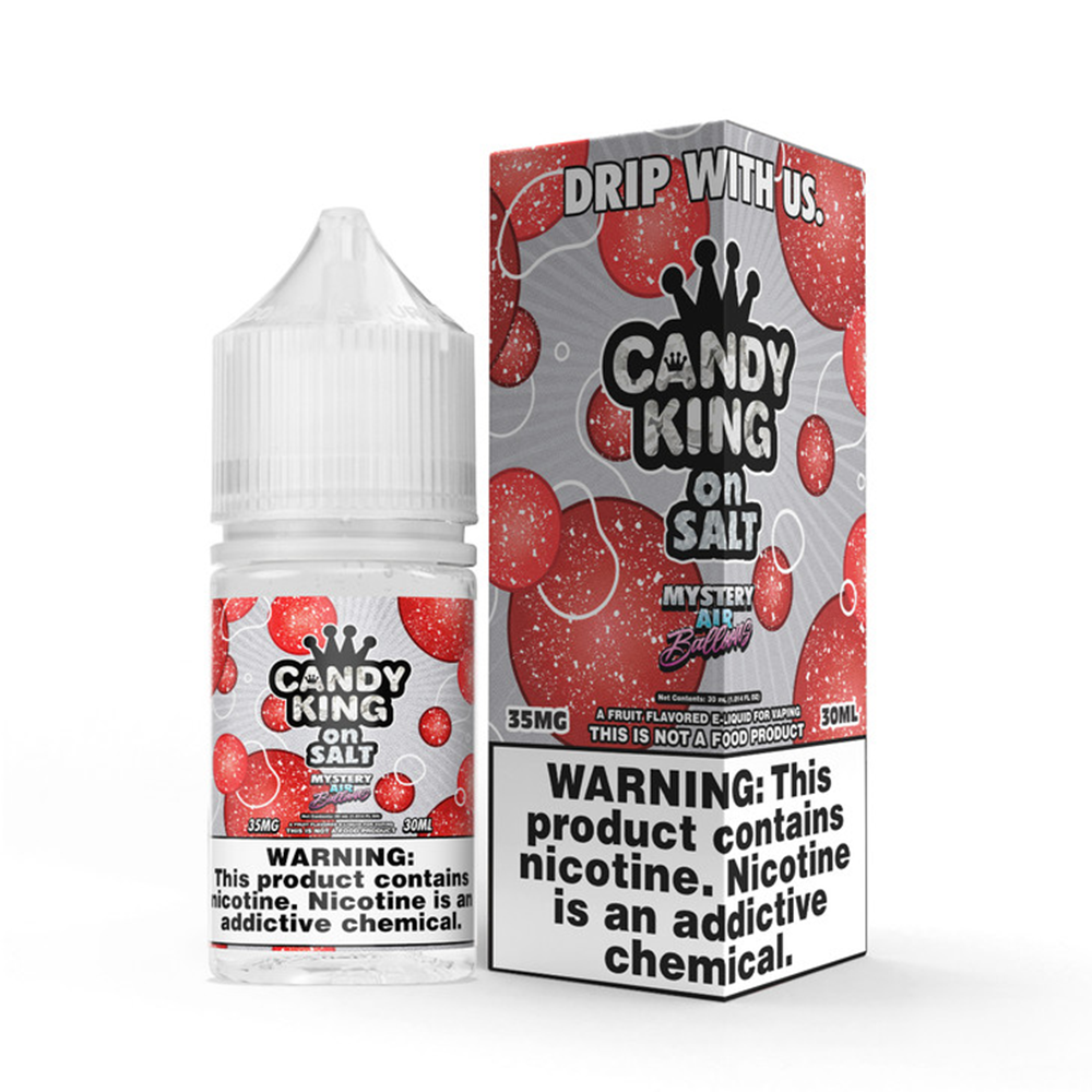 Candy King on Salt Series E-Liquid 30mL (Salt Nic) | Mystery Air Balloons