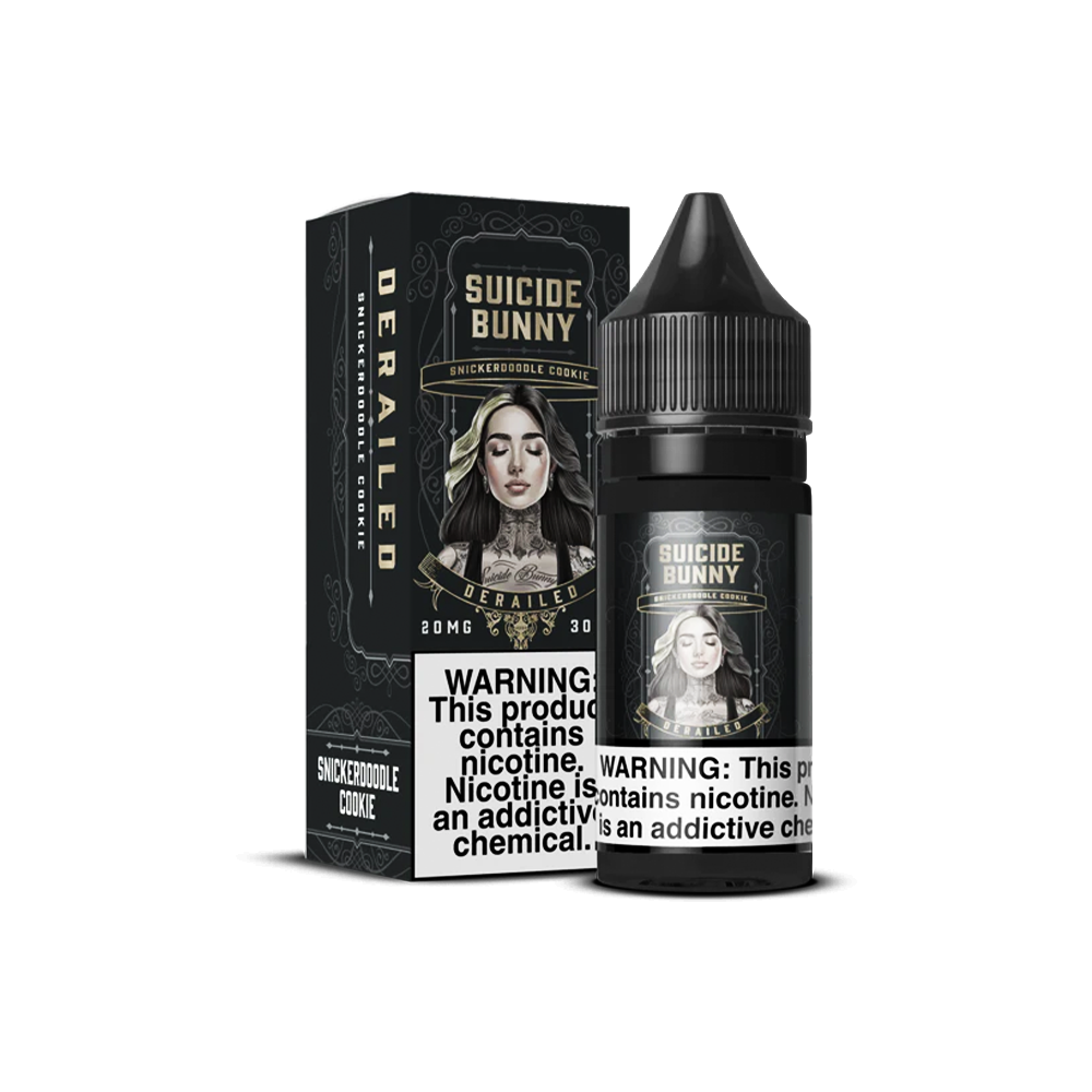 Suicide Bunny Salt Series E-Liquid 30mL (Salt Nic) | Derailed with packaging