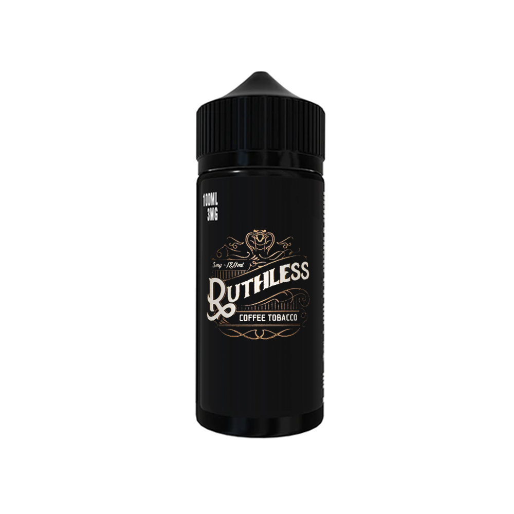 Ruthless Series E-Liquid 100mL (Freebase) | Coffee Tobacco