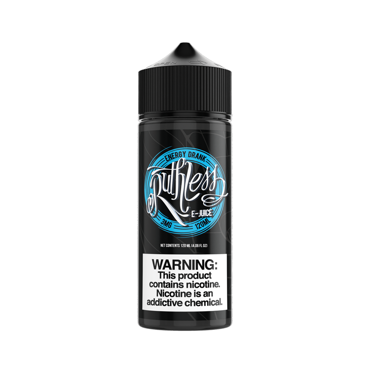 Ruthless Series E-Liquid 120mL (Freebase) Energy Drank