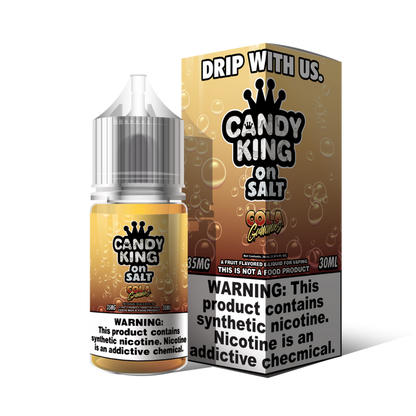 Candy King on Salt Series E-Liquid 30mL (Salt Nic) Cola Gummies with Packaging