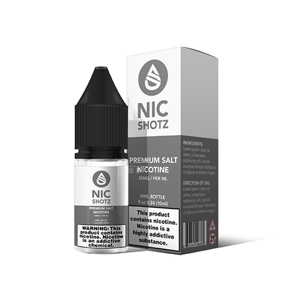 Nic Shotz 10mL 35mg with Packaging
