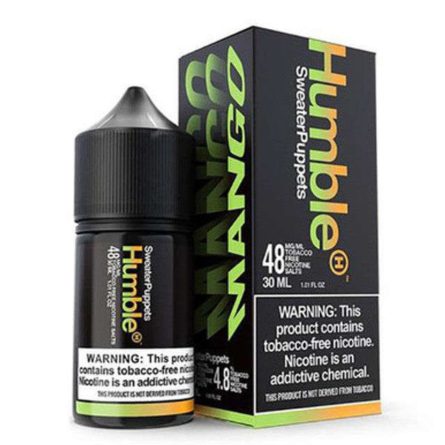 Humble Salt Series E-Liquid 30mL (Salt Nic) Sweater Puppets with packaging