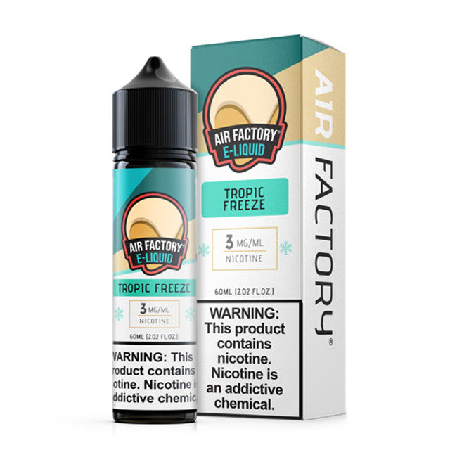 Air Factory E-Juice 60mL (Freebase) Tropic Freeze with packaging