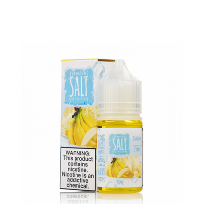 Skwezed Salt Series E-Liquid 30mL (Salt Nic) Banana Ice with Packaging