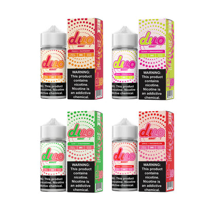 Burst Duo Series E-Liquid 100mL Freebase | Group Photo