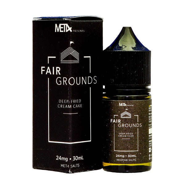 Met4 Vapor Salt Series E-Liquid 30mL (Salt Nic) | Fair Grounds with Packaging