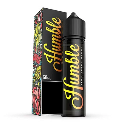 Humble Series E-Liquid  60mL (Freebase) Fruit Punch Gummy with Packaging