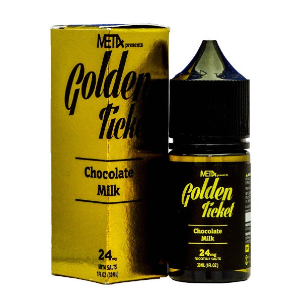 Met4 Vapor Salt Series E-Liquid 30mL (Salt Nic) | Golden Ticket with PAckaging