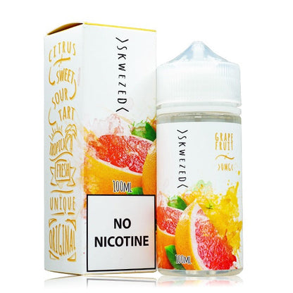 Skwezed 100mL E-Liquid Series (Freebase) | Grapefruit with packaging