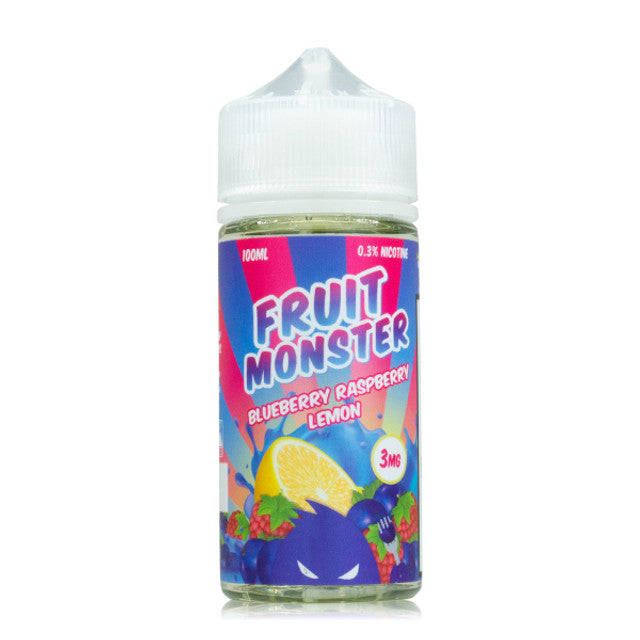 Jam Monster Fruit Series E-Liquid 100mL (Freebase) Blueberry Raspberry Lemon