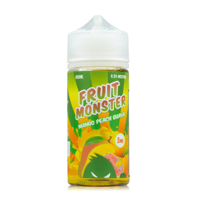 Jam Monster Fruit Series E-Liquid 100mL (Freebase) Mango Peach Guava