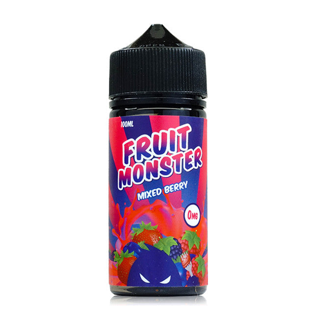 Jam Monster Fruit Series E-Liquid 100mL (Freebase) Mixed Berry 