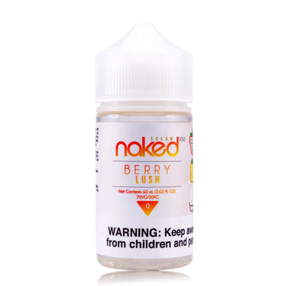 Naked 100 E-Liquid 60mL (Freebase) |  Cream Pineapple Berry Berry Lush