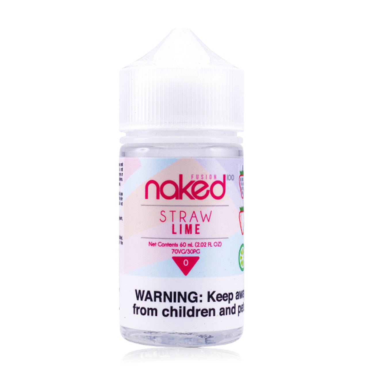 Naked 100 E-Liquid 60mL (Freebase) |  Fusion Straw Lime