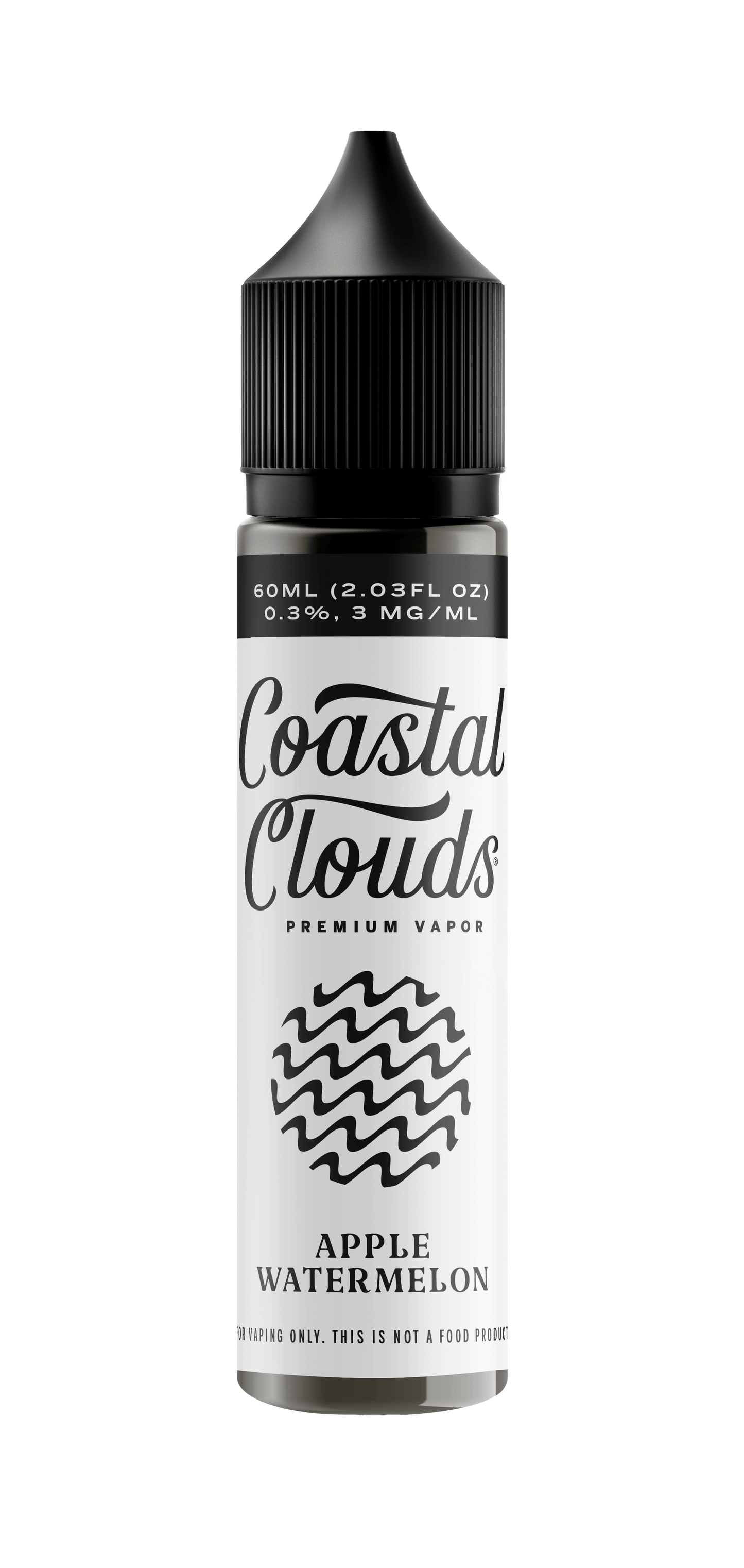 Coastal Clouds 60mL E-Liquid Series (Freebase) | Apple Watermelon