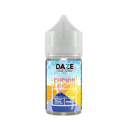 7Daze Fusion Salt Series E-Liquid 30mL (Salt Nic) Lemon Passionfruit Blueberry Iced
