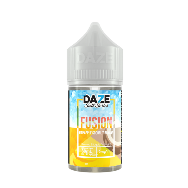 7Daze Fusion Salt Series E-Liquid 30mL (Salt Nic) Pineapple Coconut Banana 