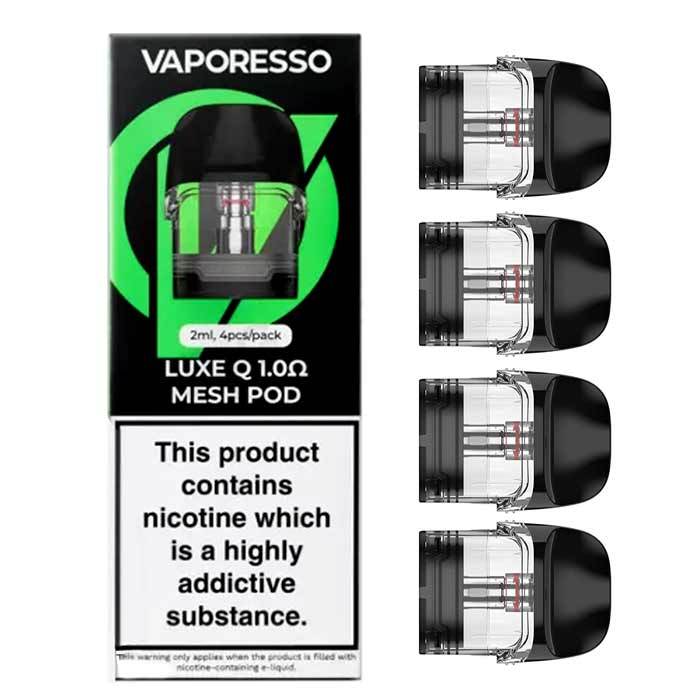 Vaporesso Luxe QS Replacement Pod – 2mL (4-Pack)