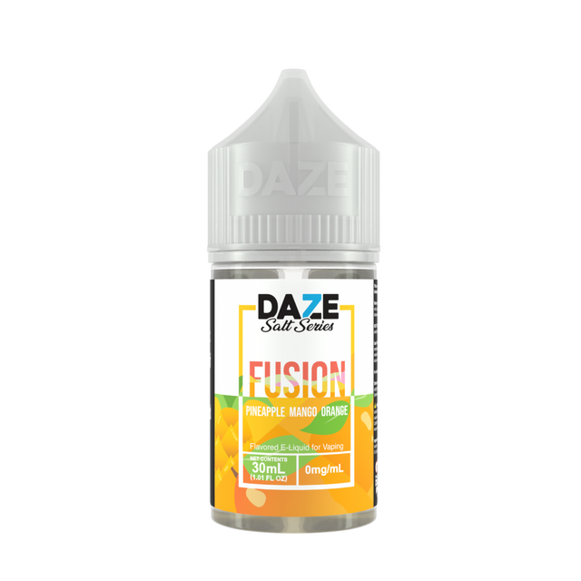 7Daze Fusion Salt Series E-Liquid 30mL (Salt Nic) Pineapple Mango Orange