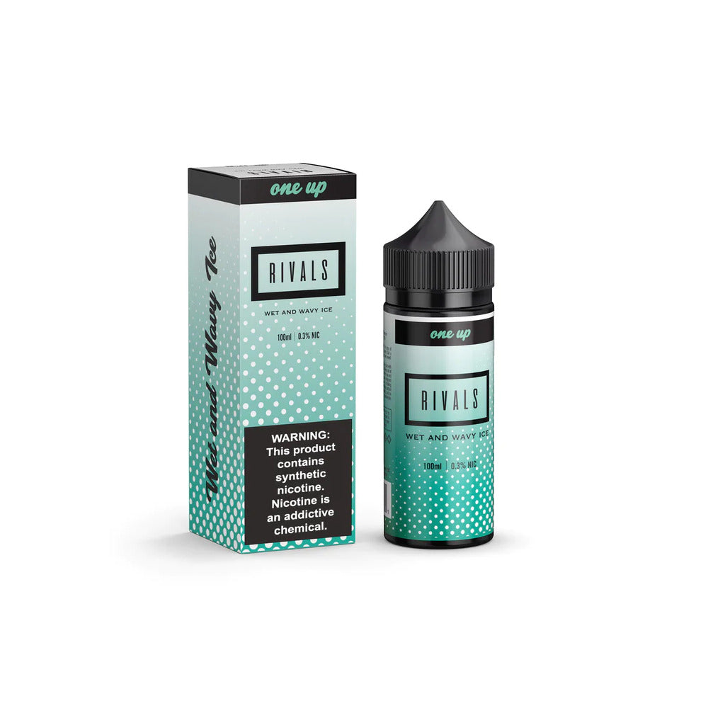 One Up TFN E-Liquid 100mL (Freebase) | Wet And Wavy Ice with packaging