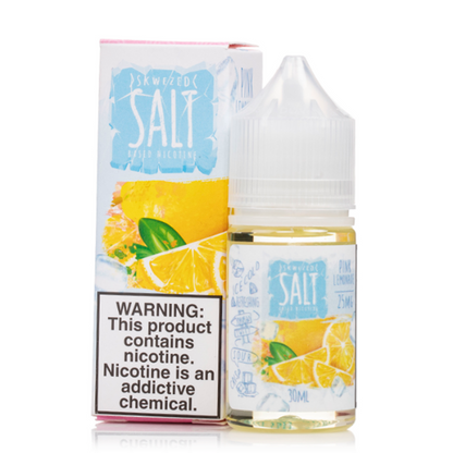 Skwezed Salt Series E-Liquid 30mL (Salt Nic) Pink Lemonade Ice  with Packaging