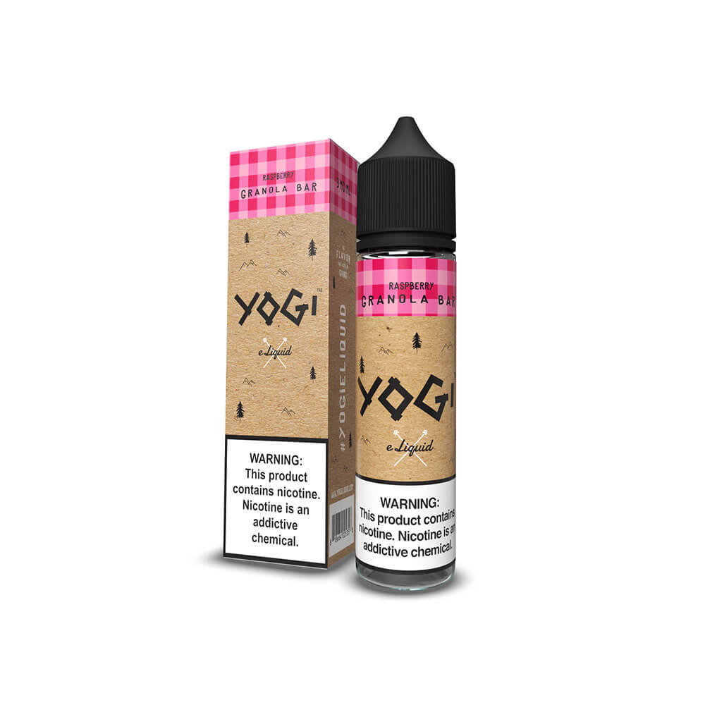 Yogi E-Liquid 60mL | (Original & Farms Series) Raspberry with packaging