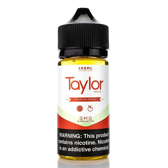 Taylor E-Liquid 100mL | Passion Peach