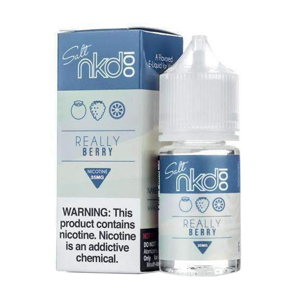 Naked TFN Salt Series E-Liquid 30mL (Salt Nic) Really Berry with Packaging 