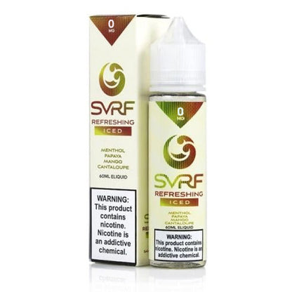 SVRF Series E-Liquid 60mL (Freebase) | Refreshing Iced with Packaging