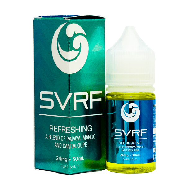 SVRF Salt Series E-Liquid 30mL (Salt Nic) | Refreshing with packaging