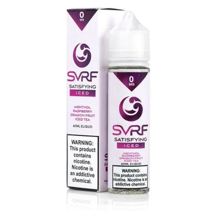 SVRF Series E-Liquid 60mL (Freebase) | Satisfying Iced with packaging