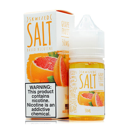 Skwezed Salt Series E-Liquid 30mL (Salt Nic) Grapefruit with Packaging