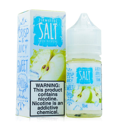 Skwezed Salt Series E-Liquid 30mL (Salt Nic) Green Apple with Packaging