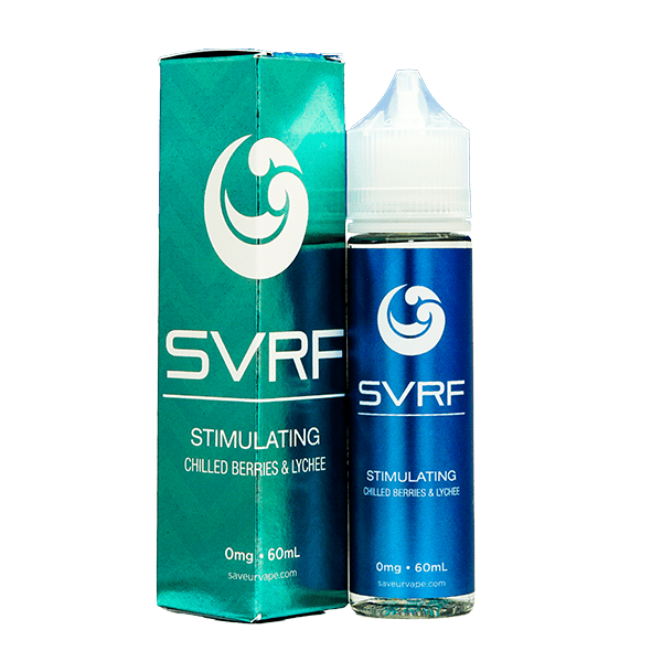 SVRF Series E-Liquid 60mL (Freebase) | Stimulating with Packaging