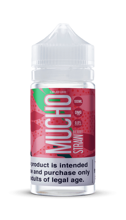 Mucho Series E-Liquid 100mL (Freebase) Strawberry