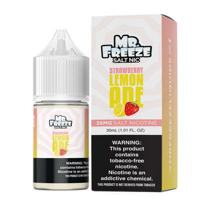 Mr. Freeze TFN Salt Series E-Liquid 30mL (Salt Nic)  Strawberry Lemonade with Packaging
