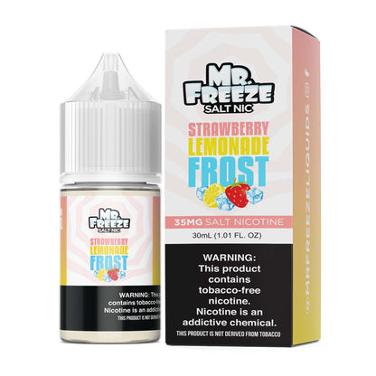 Mr. Freeze TFN Salt Series E-Liquid 30mL (Salt Nic)  Strawberry Lemonade Frost with Packaging