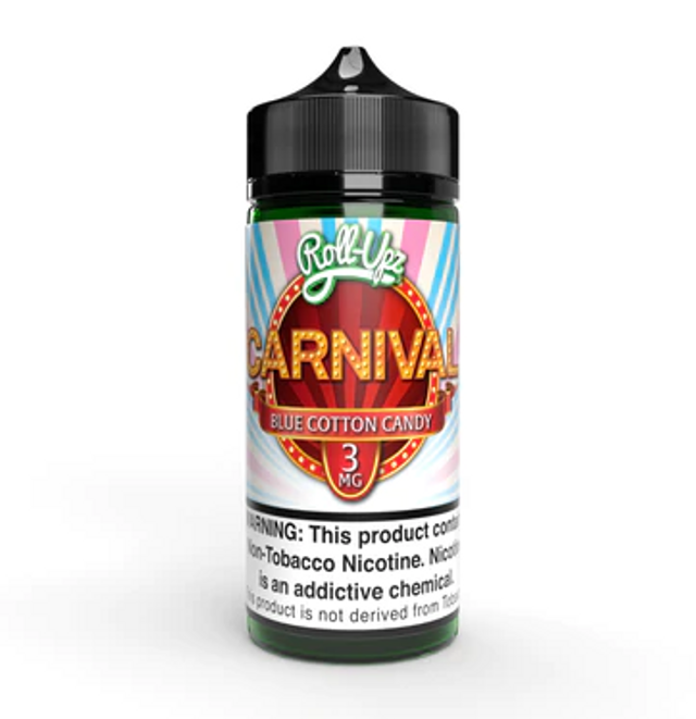 Juice Roll Upz Series E-Liquid 100mL (Freebase) | Carnival Cotton Candy Tf Nic
