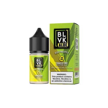 BLVK ALOE TFN Salt Series E-Liquid 30mL (Salt Nic) | Aloe Pineapple with packaging